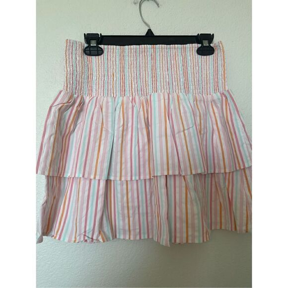 Vineyard Vines Vineyard Vines Harbor Smocked Skirt (Neon Rosa) NEW - Picture 8 of 8